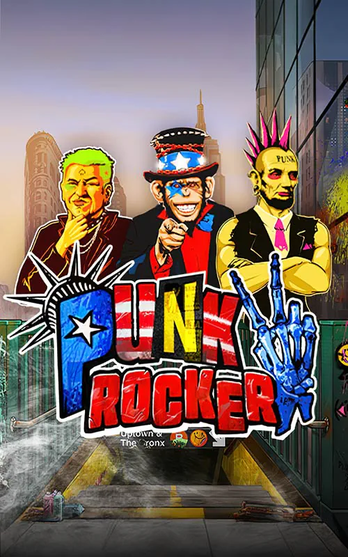 Punk Rocker at Top Spins Space Casino